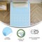 Emma and Oliver Astor Memory Foam Mattress Topper with Cooling Gel Infused, CertiPUR-US Certified Foam and 5-Zone Support